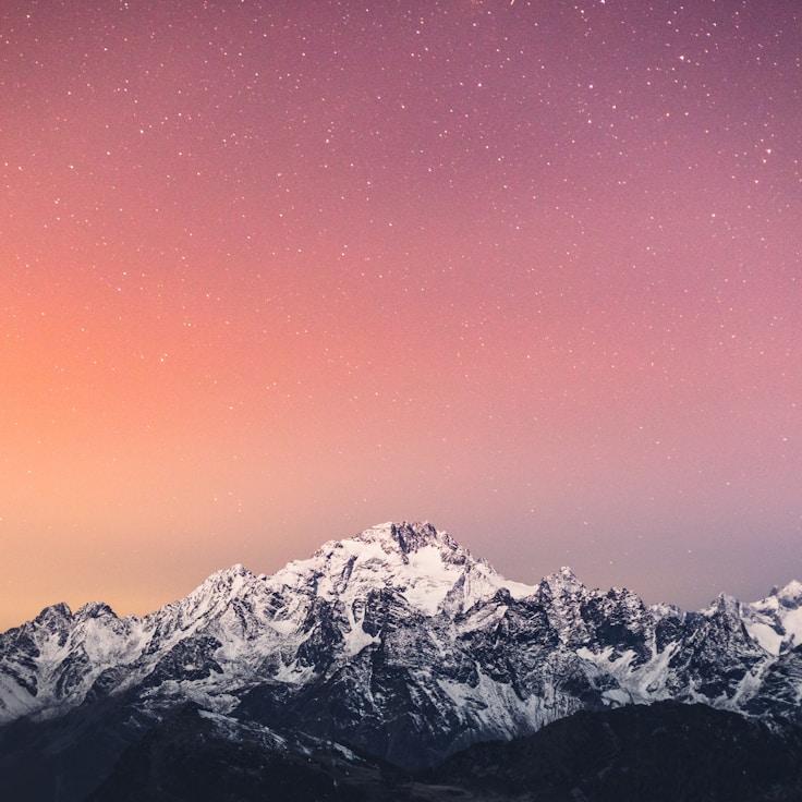 Alpine wilderness landscape